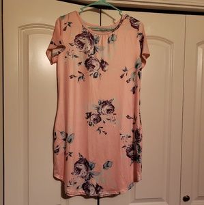 Floral short dress